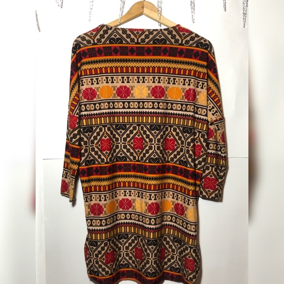 ✨VINTAGE COLOURFUL SILK DRESS - Picture 4 of 4